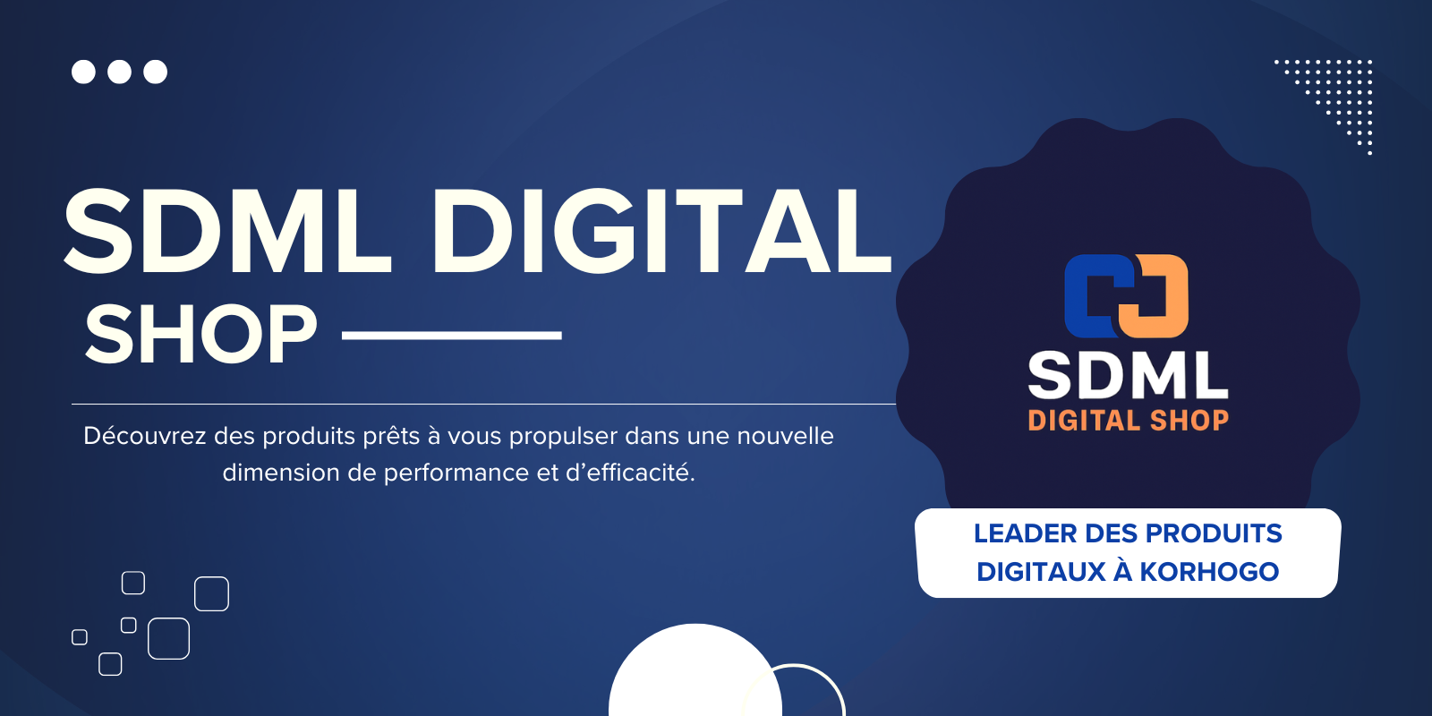 BOUTIQUE DE PRODUITS DIGITAUX |SDML DIGITAL SHOP